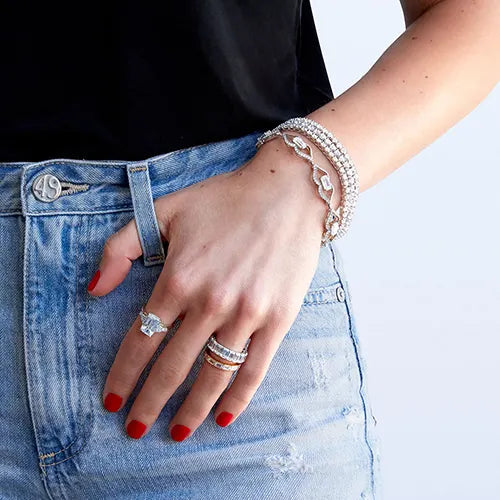 Stacked in Color: Kwiat Wedding Bands