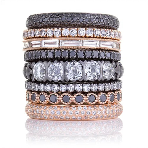 All Mixed Up: How to Wear White, Yellow, and Rose Gold Jewelry Together