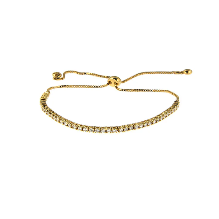 Eloise Diamond Tennis Bracelet in 18K Yellow Gold