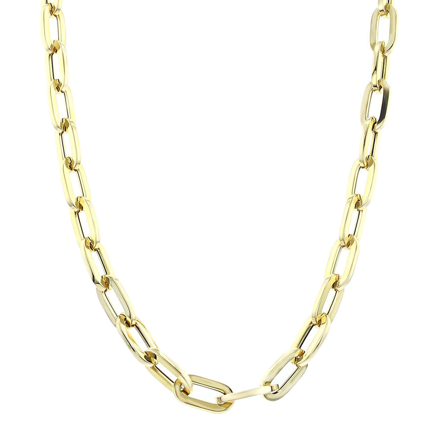 Classic Oro Collar Necklace in 18K Yellow Gold, 17"