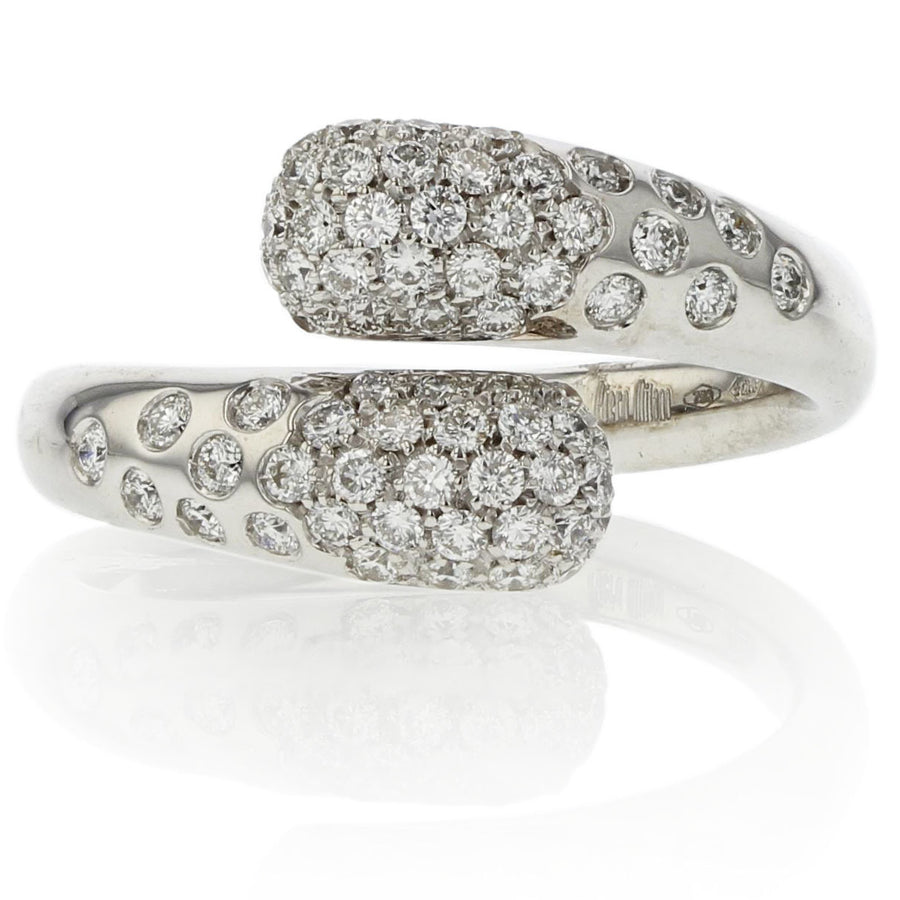 Diamond By-Pass Ring