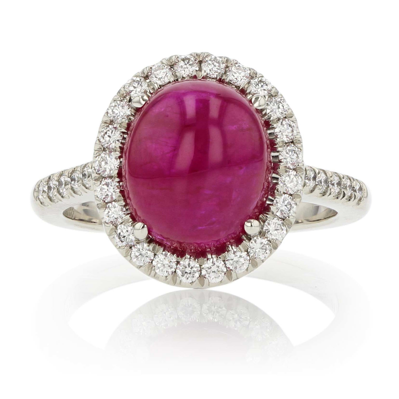 【新品未使用品】ADA CABOCHON RUBY カボーションルビー GIA-Certified-No-Heat-Cabochon