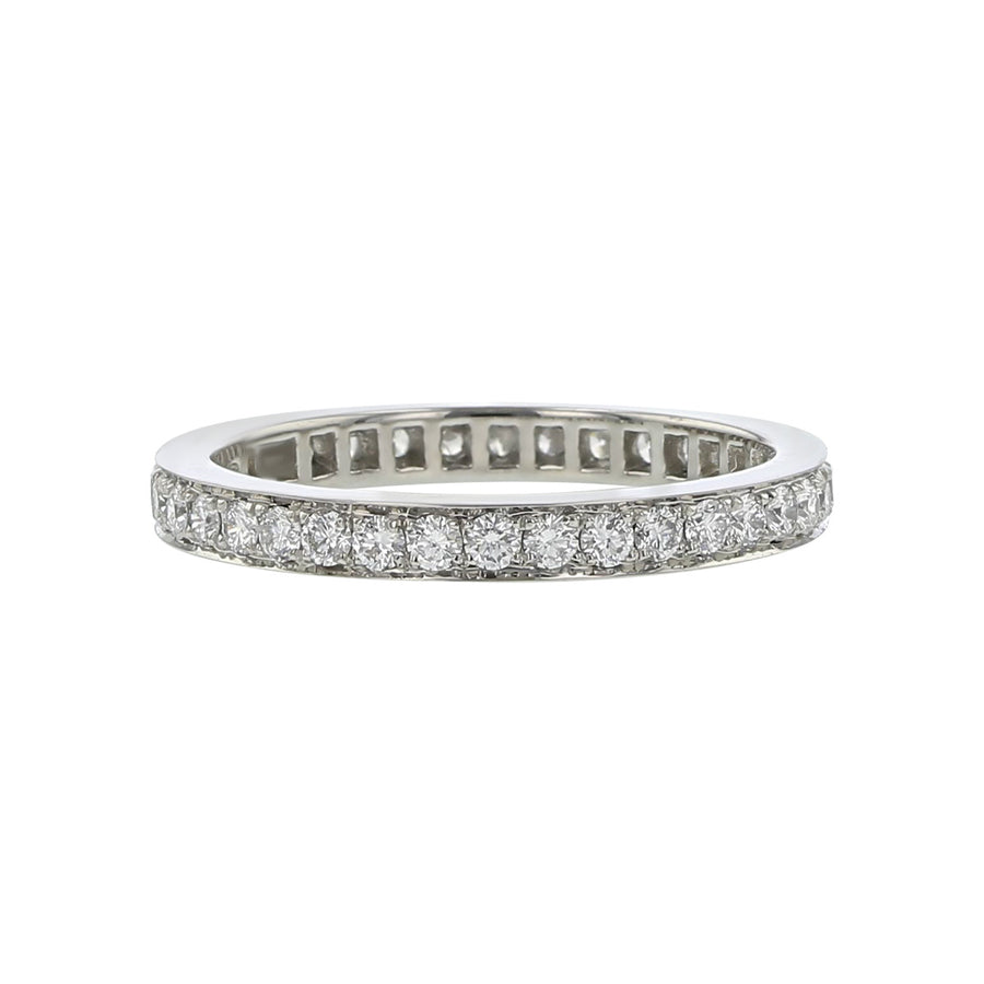 Platinum Diamond Eternity Wedding Band