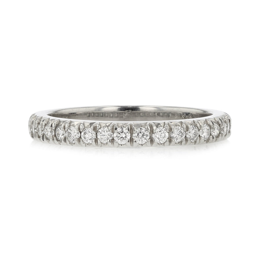 Platinum Diamond Wedding Band