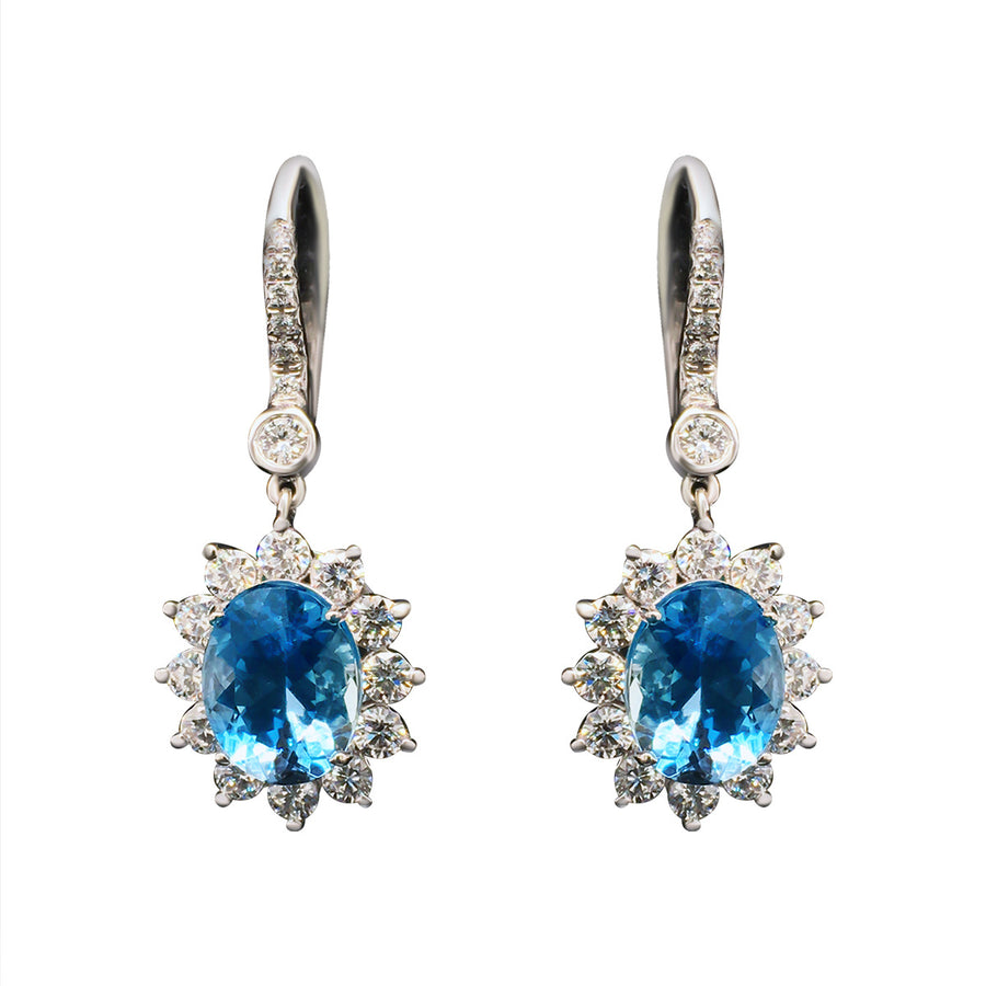 Aquamarine Earrings