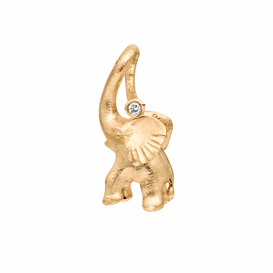 Elephant Pendant My Little World with Diamond
