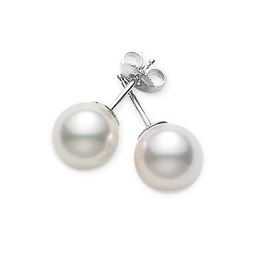 Akoya Cultured Pearl Stud Earrings