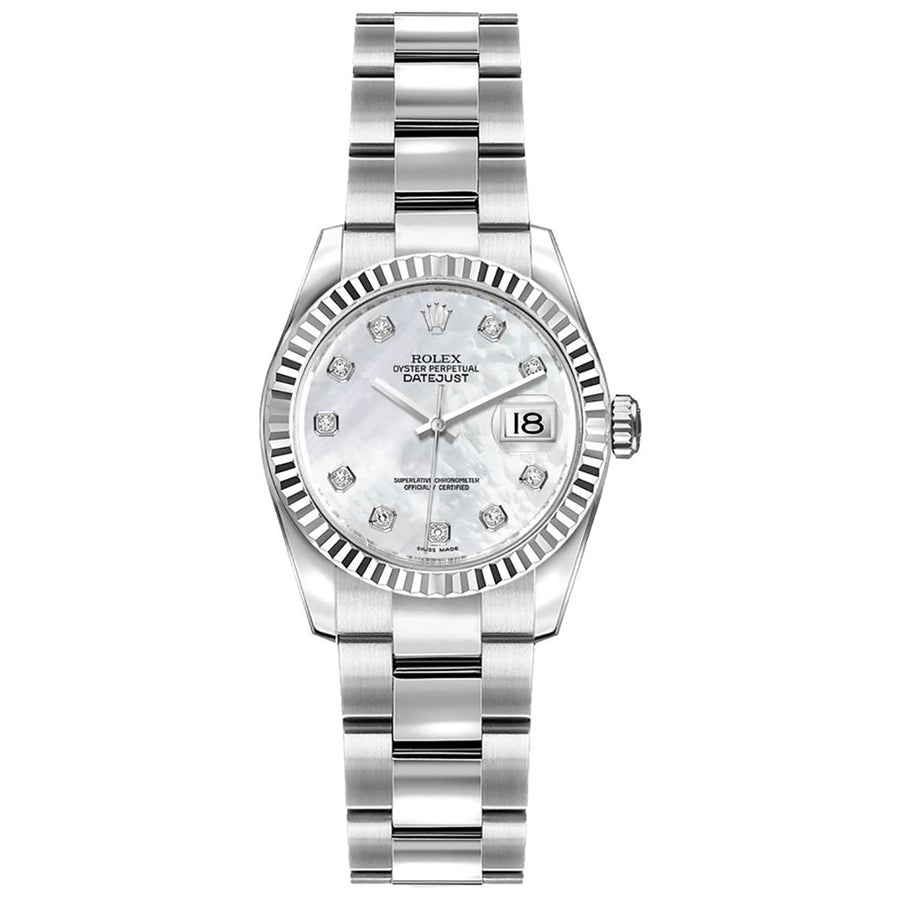 Pre-owned Rolex Lady-Datejust