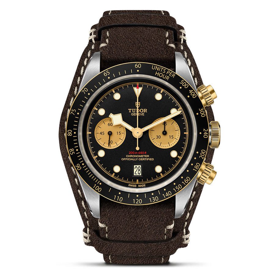 TUDOR Black Bay Chrono S&G 41mm - M79363N-0002 at Shreve & Co.