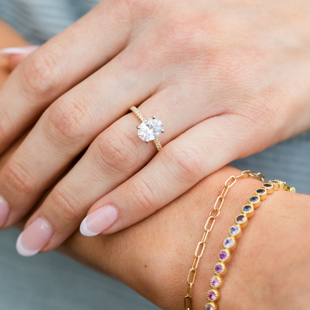 High Set vs. Low Set Engagement Rings