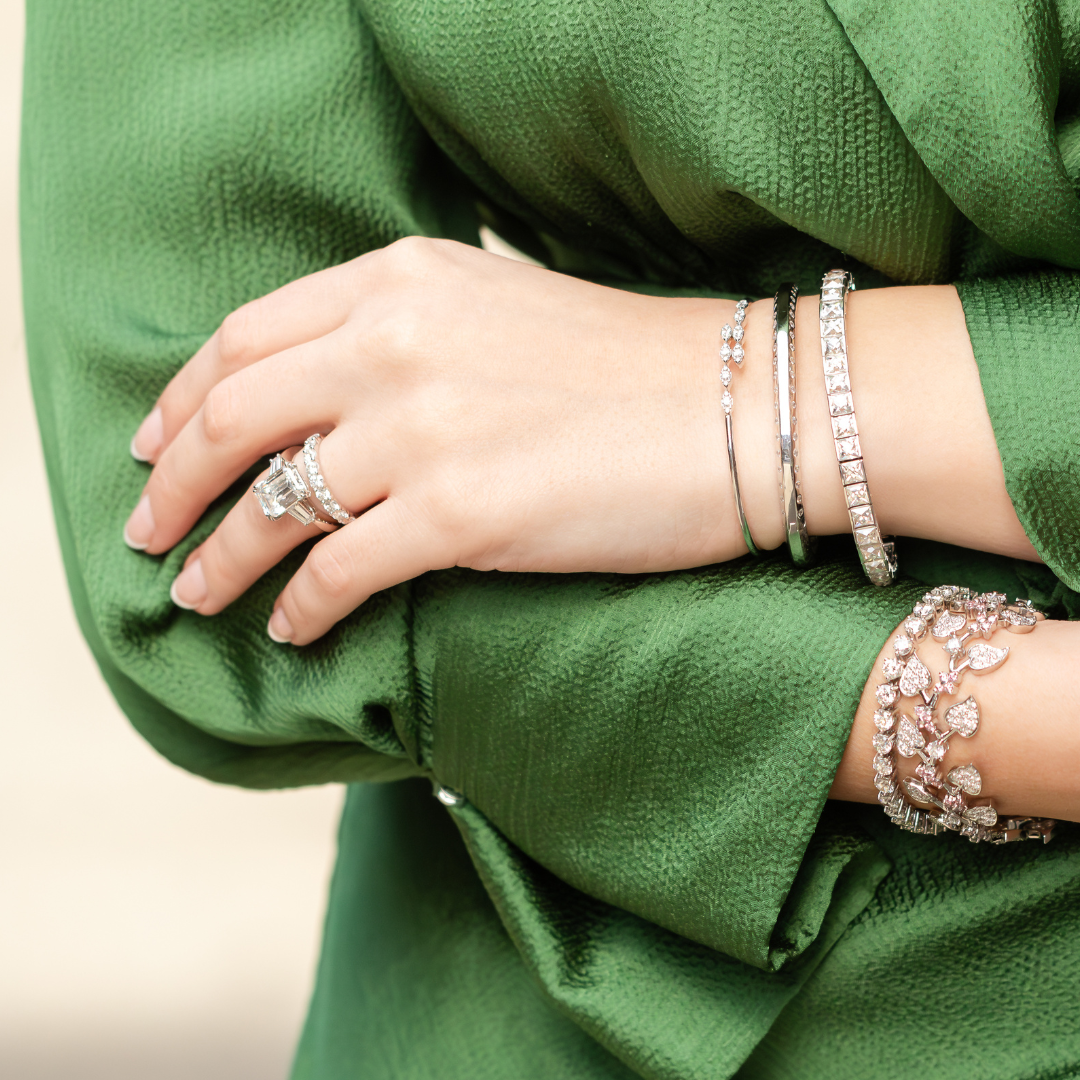 Diamond Jewelry Stack