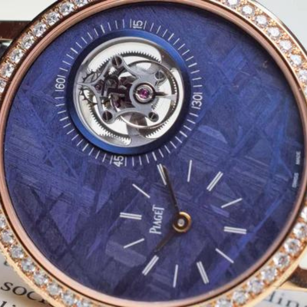 Blue Piaget watch
