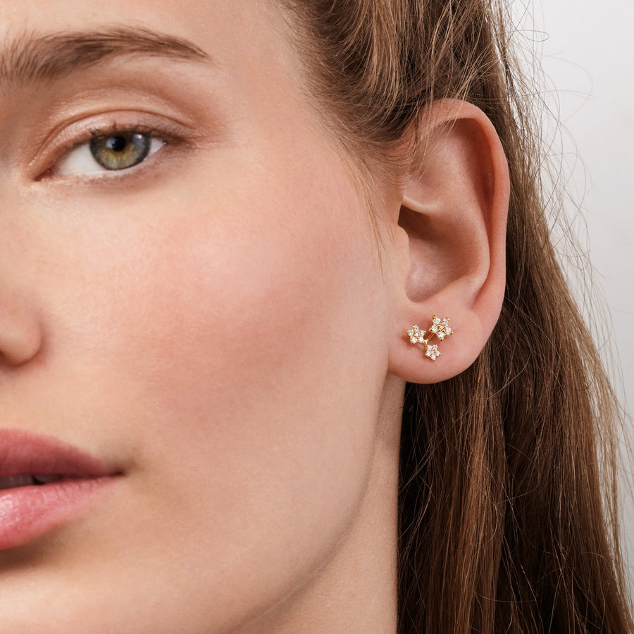 Shooting Stars Single Stud Earring