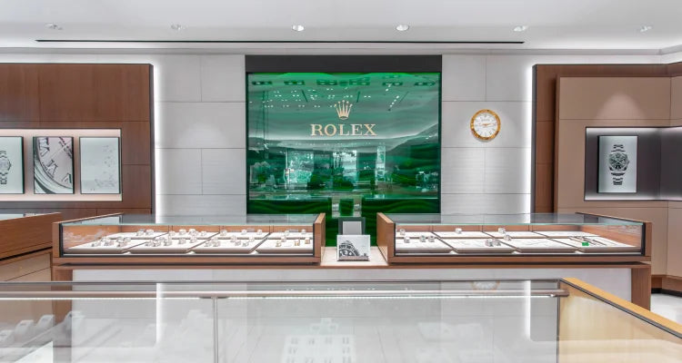 Our Rolex Showroom at Shreve & Co. in Palo Alto, CA