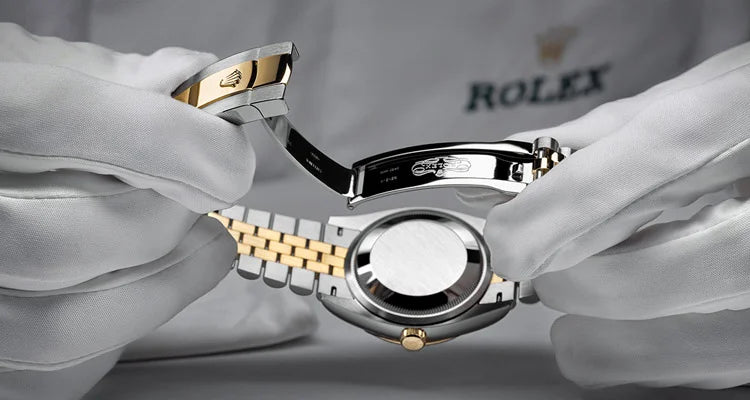 Rolex servicing procedure at Shreve & Co. in Palo Alto, CA