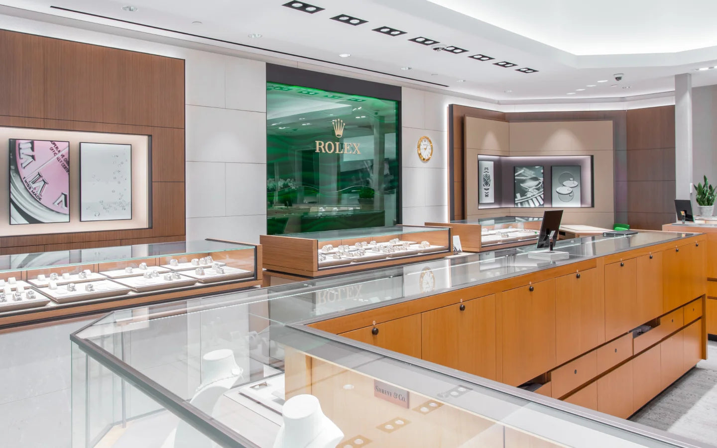 Rolex watch showroom best sale