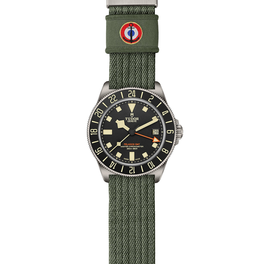 TUDOR Pelagos FXD GMT 42mm - M2542G257NU-0002 at Shreve & Co.