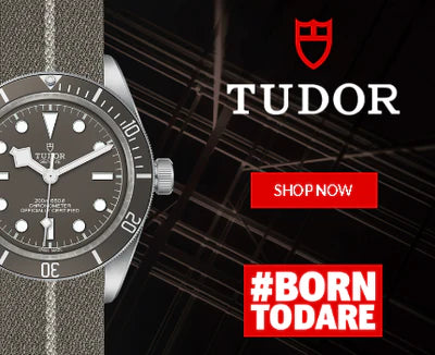 Tudor watches at Shreve & Co. Jewelers in Palo Alto and San Francisco