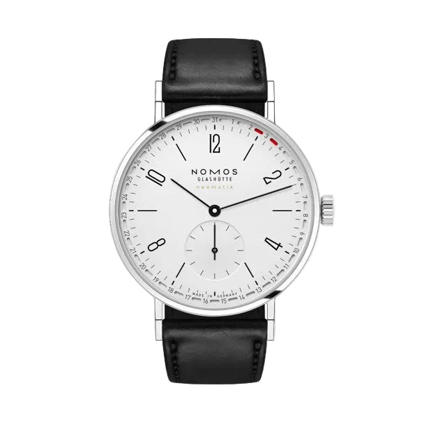 38.5mm Tangente Neomatik Watch with White Dial in Stainless Steel, Strap