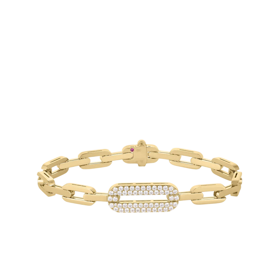 Navarra 0.90ct Diamond Bracelet in 18K Yellow Gold