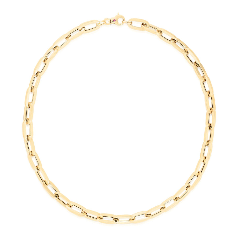 Classic Oro Collar Necklace in 18K Yellow Gold, 22"
