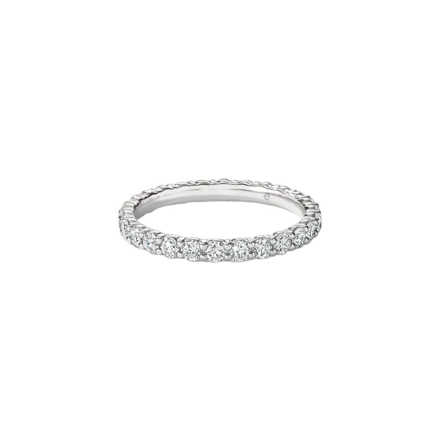 Signature 1.05-1.15ct Diamond Eternity Band in Platinum, size 6.5