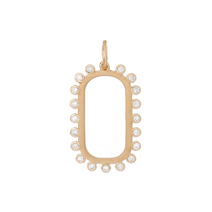 Mist 0.41ct Diamond Pendant in 14K Yellow Gold without chain