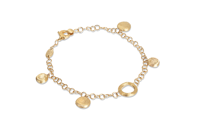 Jaipur Collection 18K Yellow Gold Charm Bracelet