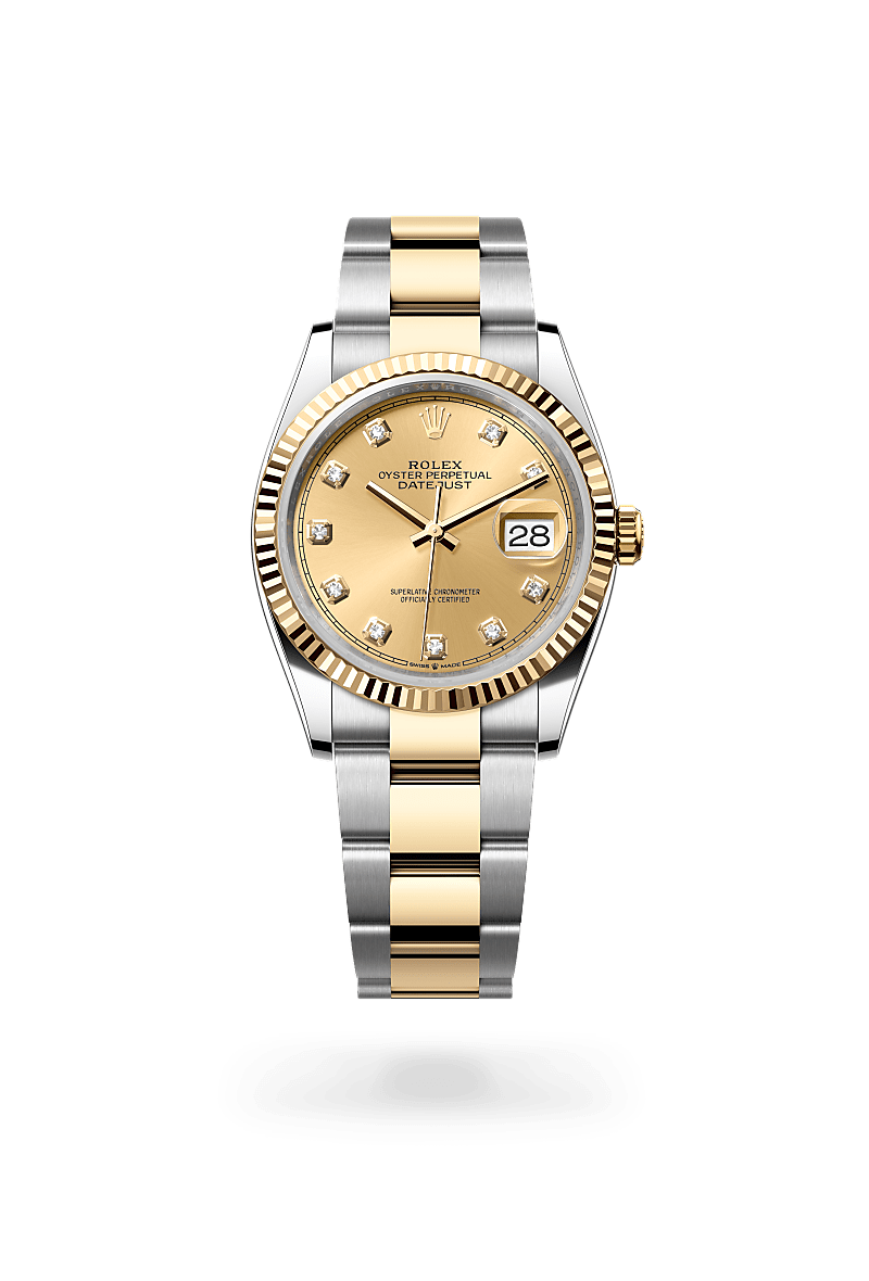 rolex Datejust in Yellow Rolesor - combination of Oystersteel and yellow gold,  - Shreve & Co Jewelers