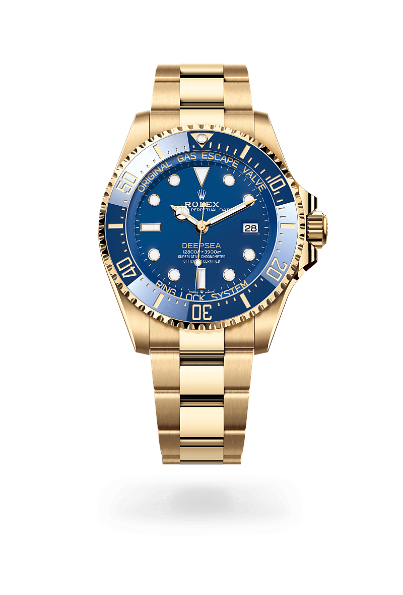 rolex Deepsea in 18 kt yellow gold,  - Shreve & Co Jewelers