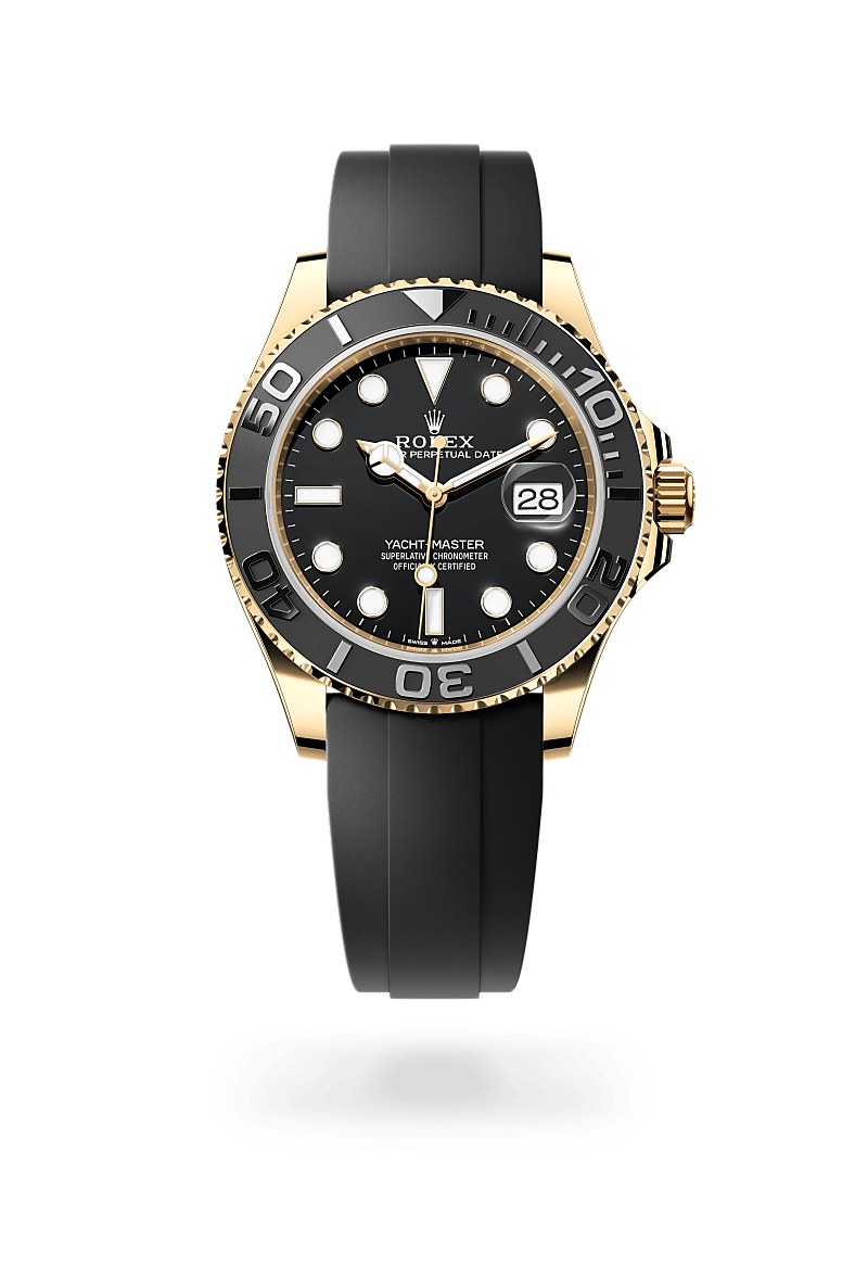 rolex Yacht-Master in 18 kt yellow gold,  - Shreve & Co Jewelers