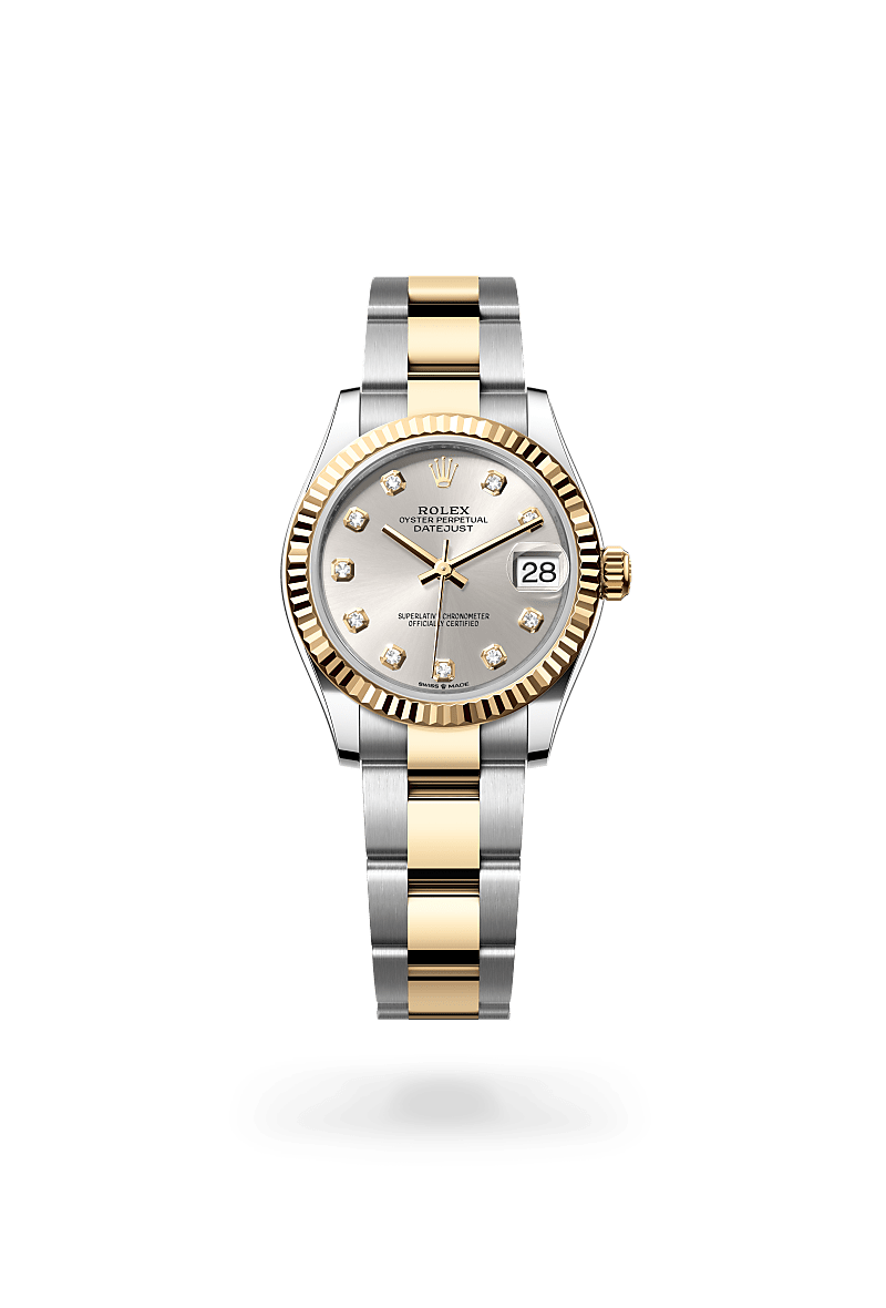 rolex Datejust in Yellow Rolesor - combination of Oystersteel and yellow gold, M278273-0019 - Shreve & Co. Jewelers