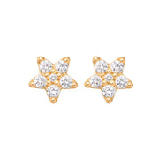 Shooting Stars 0.54ct Diamond Large Stud Earrings in 18K Yellow Gold