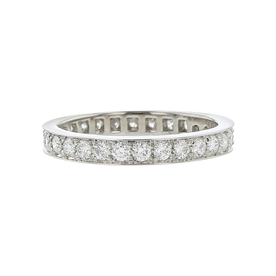 0.88ct Diamond Eternity Ring in Platinum Size 6.5