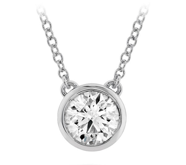 HOF Classic Bezel Solitaire Pendant