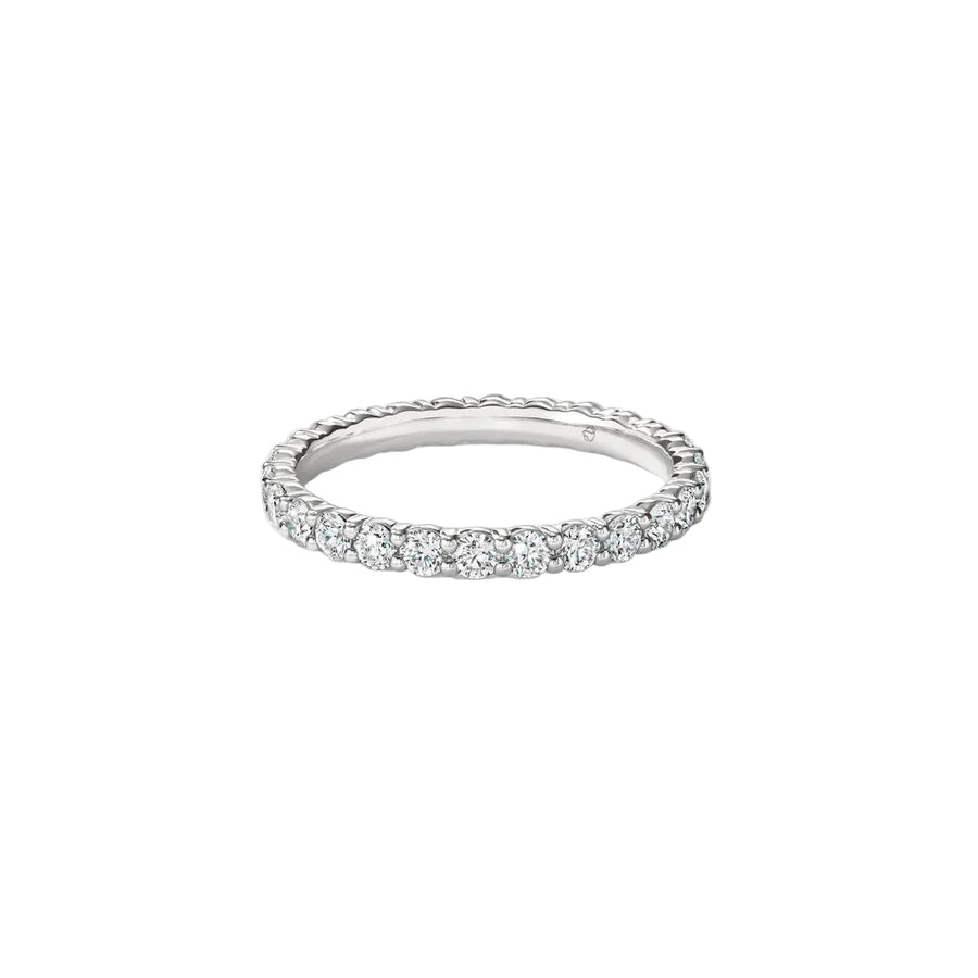 Signature 3.00-3.15ct Diamond Eternity Band in Platinum, size 6.5