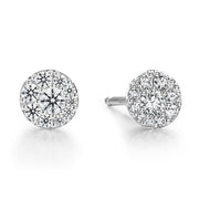 Tessa Diamond Circle Earrings