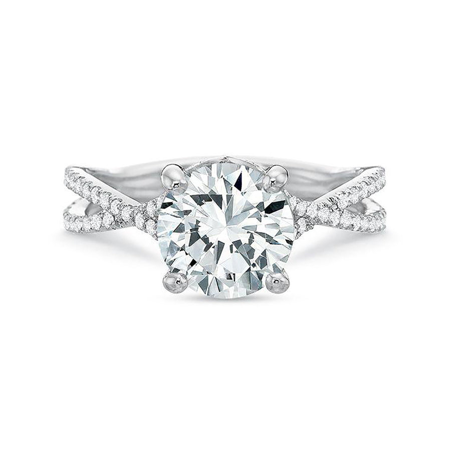 Extraordinary Diamond Engagement Ring Setting