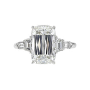 Platinum Ashoka Diamond Engagement Ring
