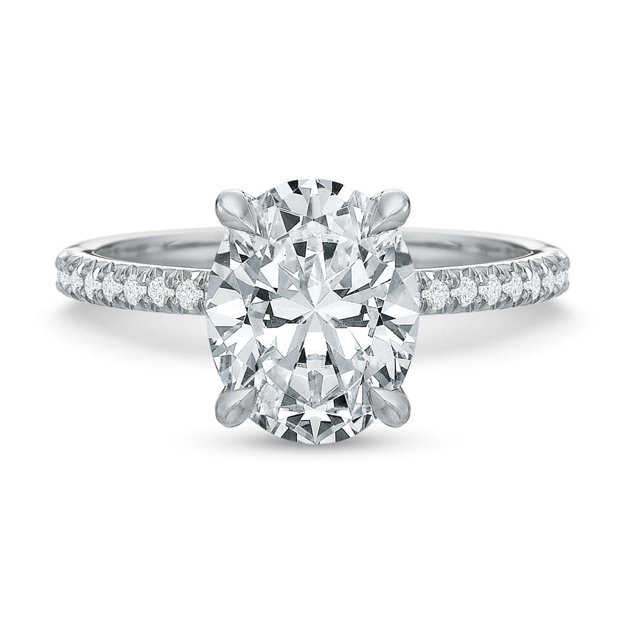 Classic Solitaire Diamond Engagement Ring Setting