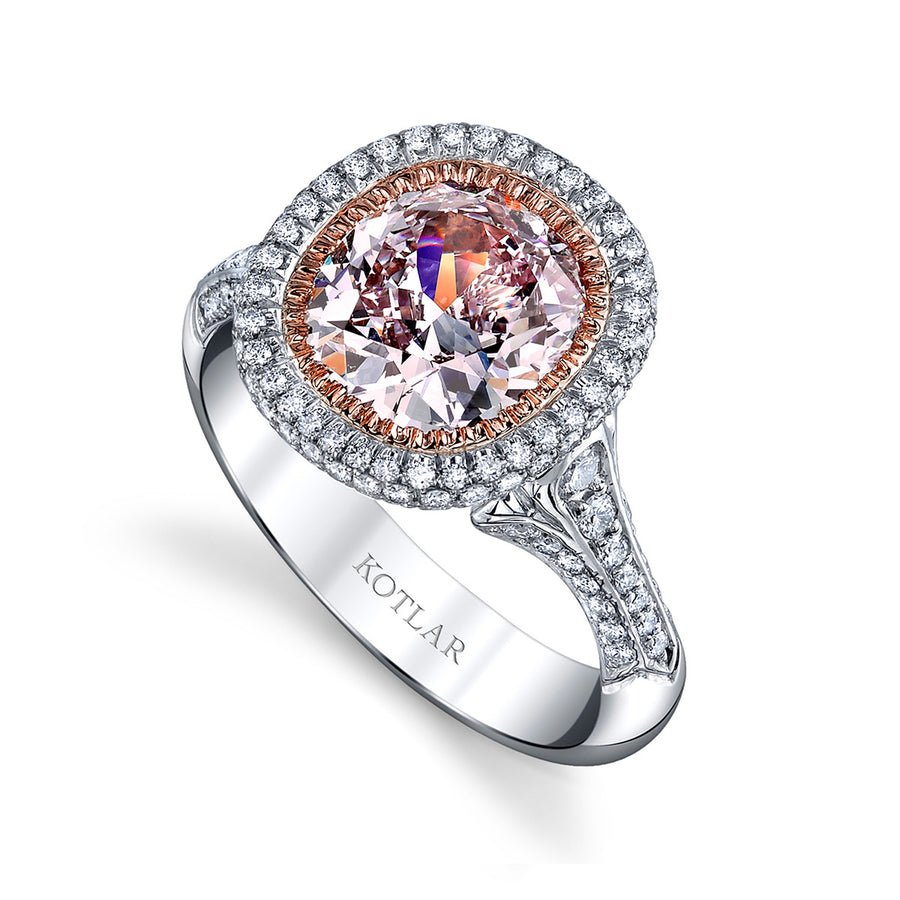 Luminesce Edwardian Pink Diamond Ring