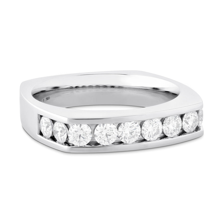 Distinguished Diamond Channel Ring