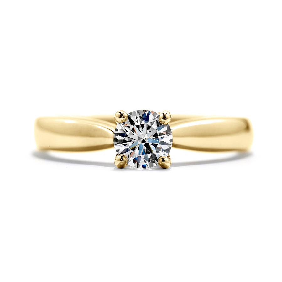 Serenity Solitaire Diamond Engagement Ring