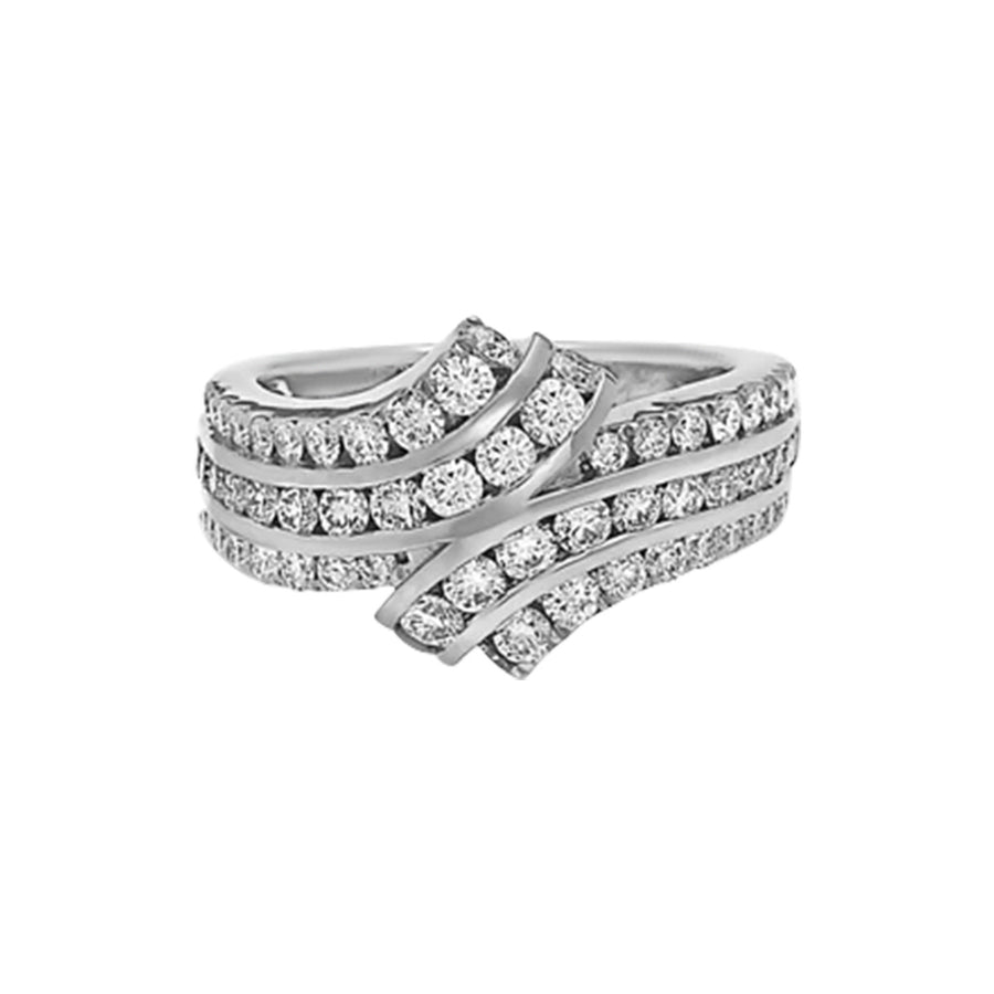 Krypell Collection Diamond Bypass Ring