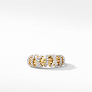Helena Small Ring with 18K Yellow Gold and Diamonds