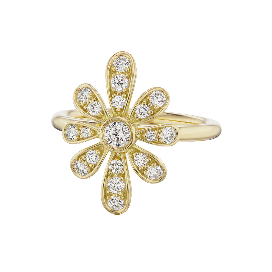 18K Ice Flower Diamond Ring