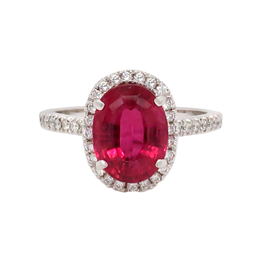 Rubellite Ring