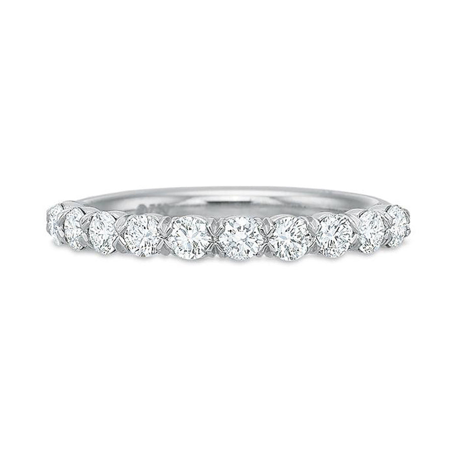 Flushfit Silk Diamond Wedding Band