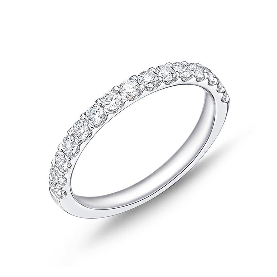 Odessa Half Round Diamond Band