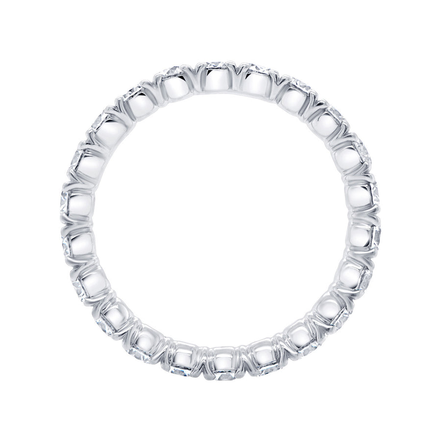 Round Diamond Eternity Band